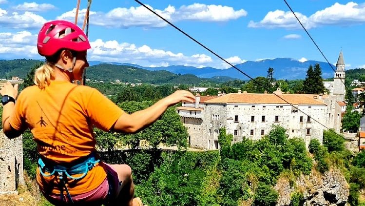Zip Line Pazinska Jama